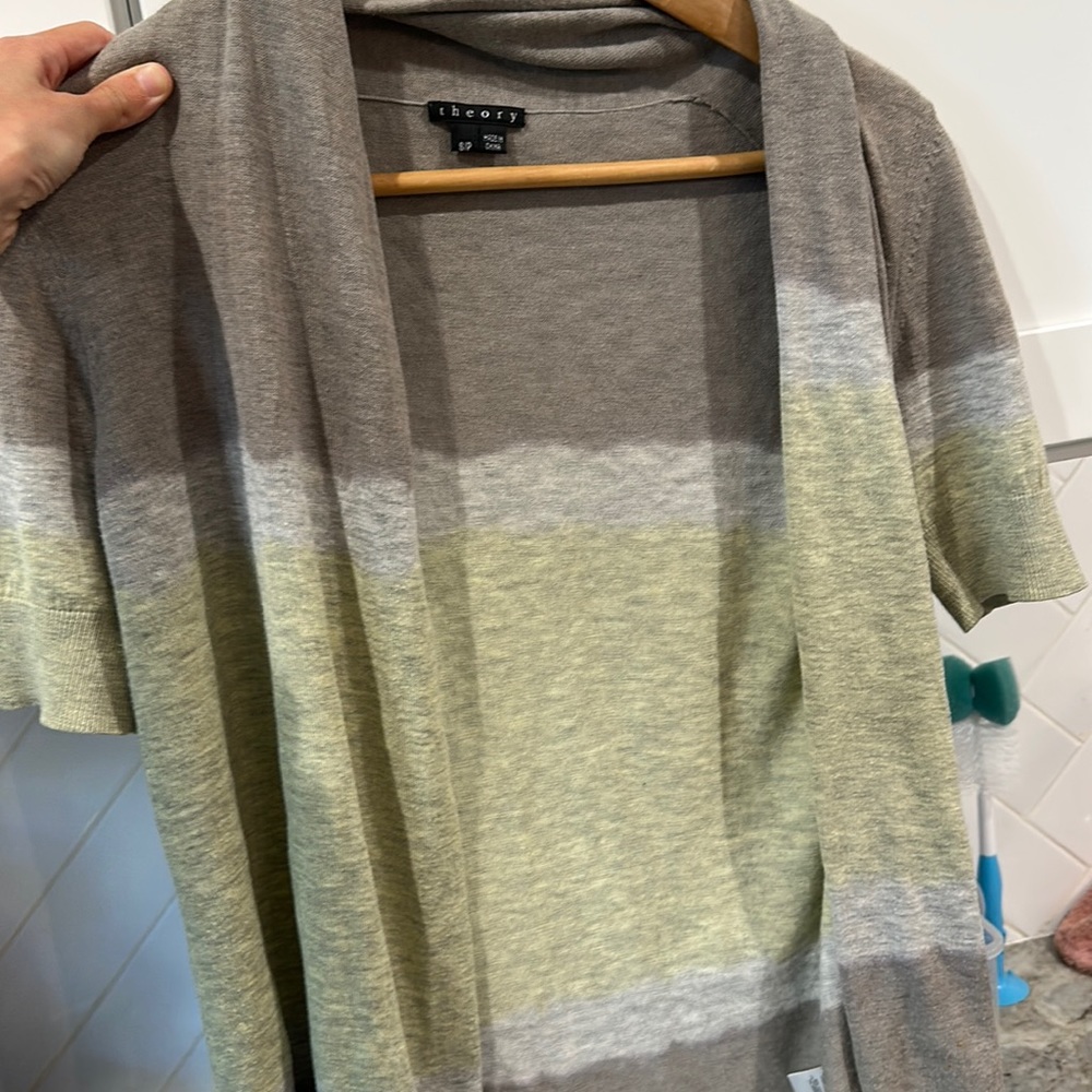 Theory sweater jacket